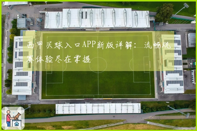 西甲买球入口APP新版详解：流畅观赛体验尽在掌握